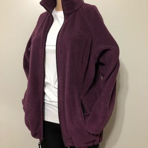 TEXAS AGGIE fans Columbia Fleece Jacket. Size Lg